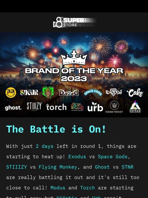 The Battle for Brand of the Year is ON!