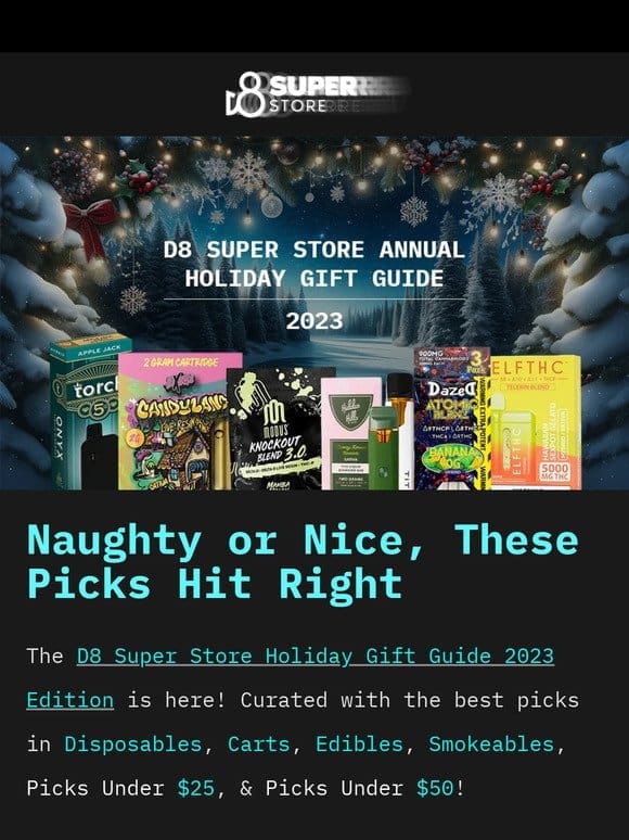 The D8 Super Store 2023 Holiday Gift Guide is Here!