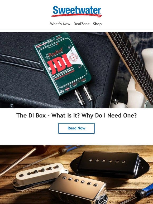 The DI Box – What Is It? Why Do I Need One?