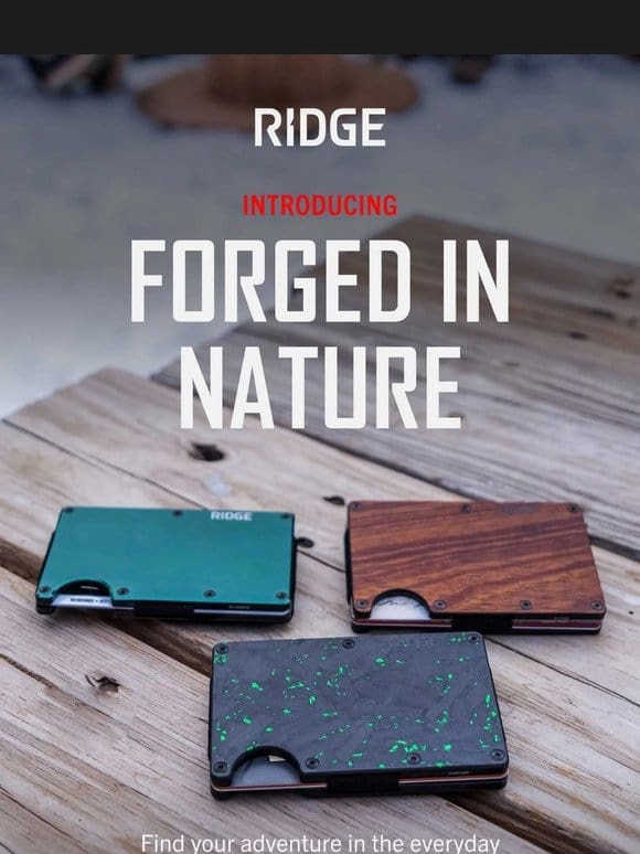 The Forged in Nature Collection