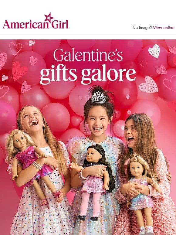 The Galentine’s Day Shop is OPEN