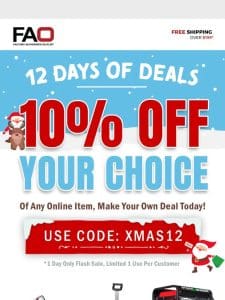 The Last Day of 12   Make Your Own Deal Today!