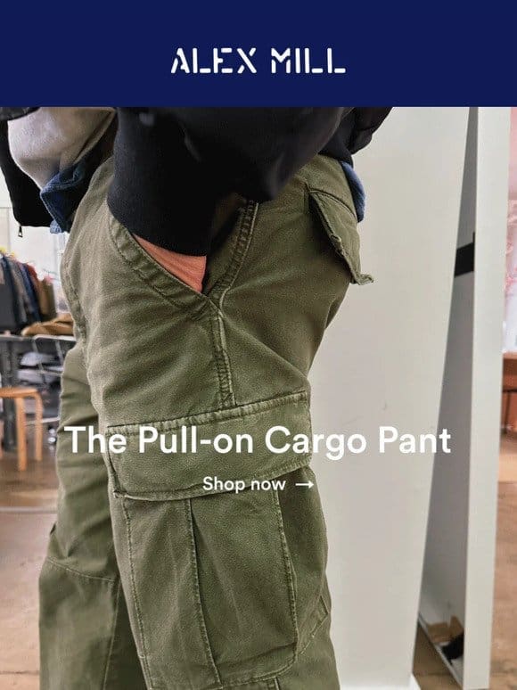 The Pull-On Cargo Pant