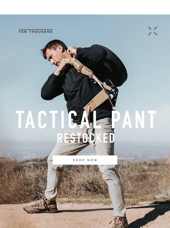 The Tactical Pant Collection