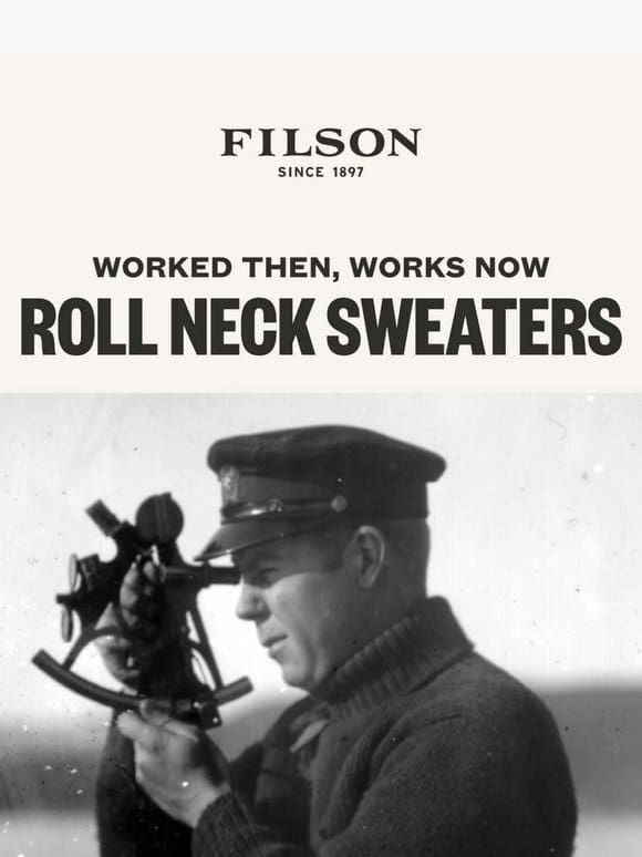 The Timeless Roll Neck Sweater