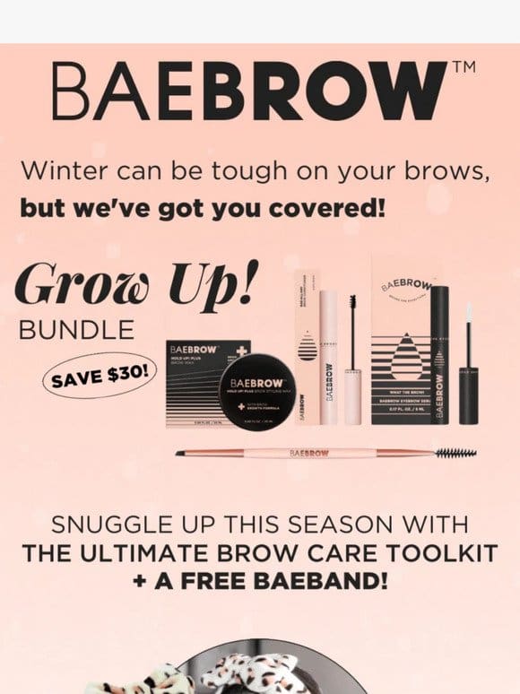 The Ultimate Brow Care This Winter ❄️
