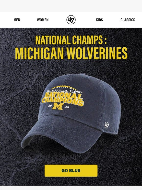 The Wolverines are National Champions!