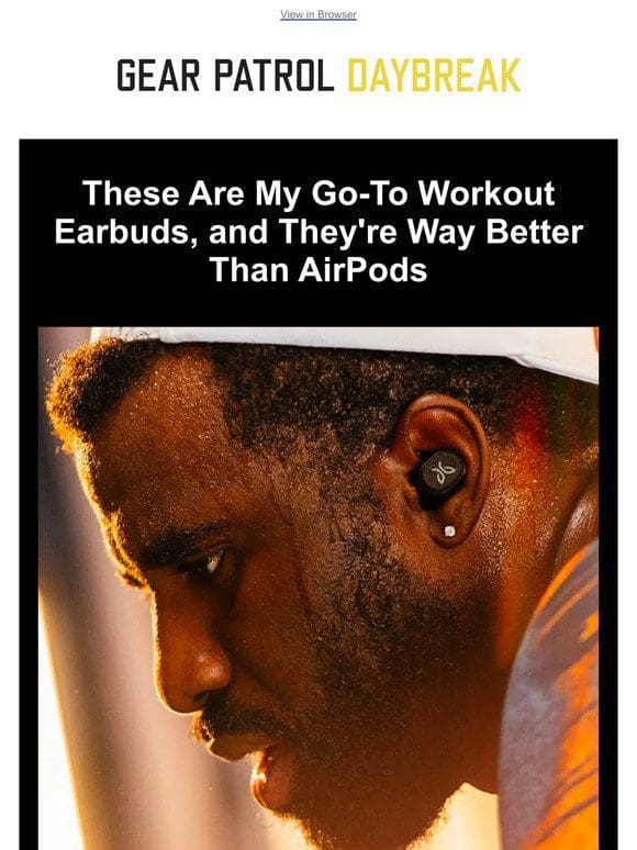 The Workout Earbuds That Out-Pace AirPods by a Mile