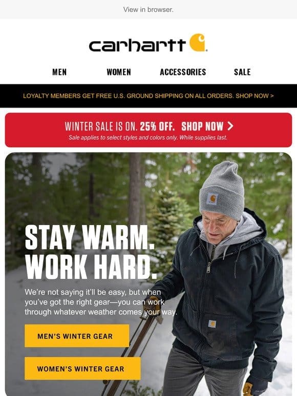The best Carhartt for cold winters