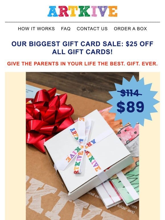The best gift for any parent (or yourself)!