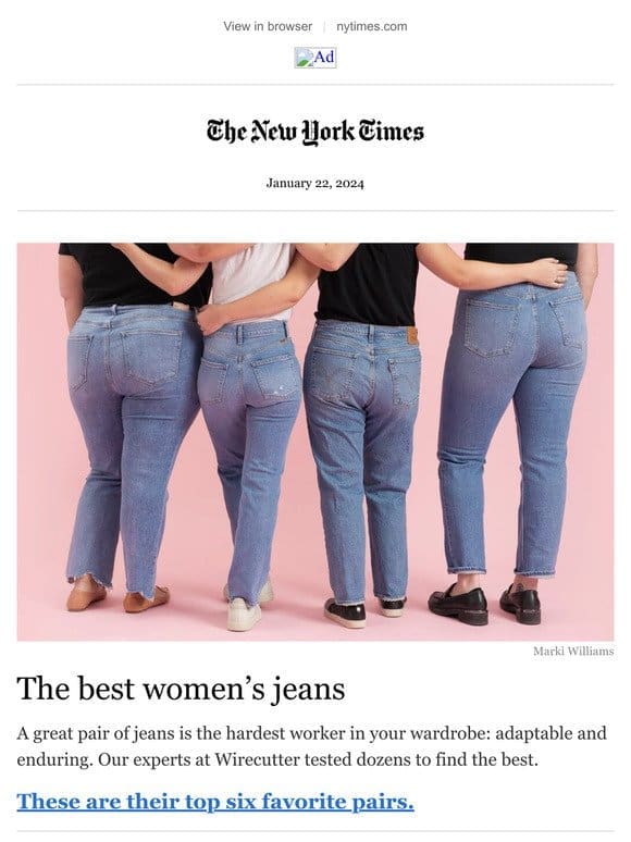 The best women’s jeans