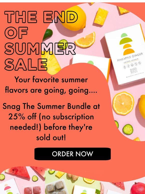The biggest sale of summer! ☀️