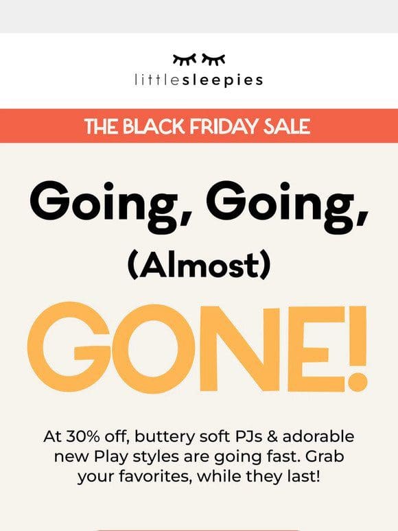 There’s Still Time: 30% OFF SITEWIDE