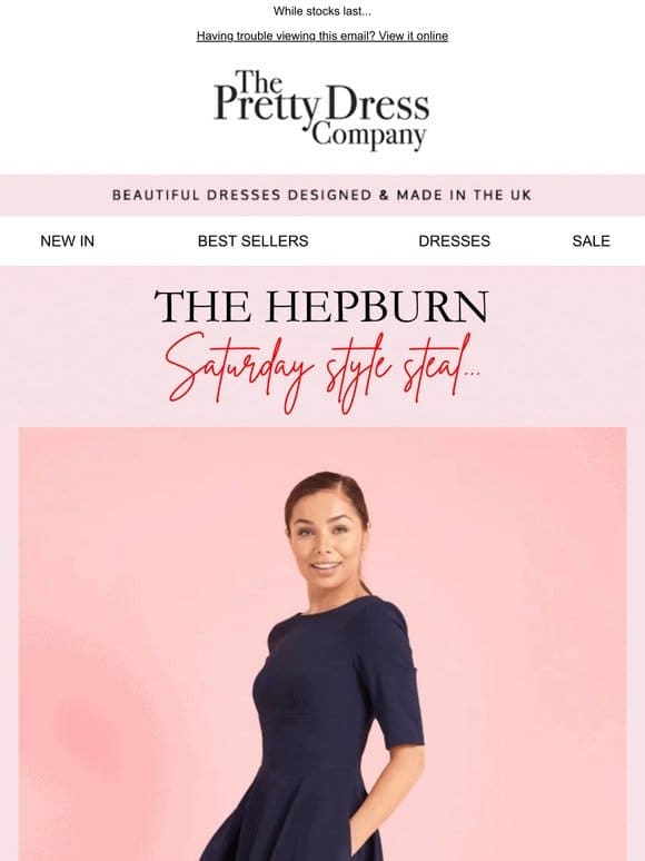 There’s still time for Hepburn Saturday Sale Style Steal