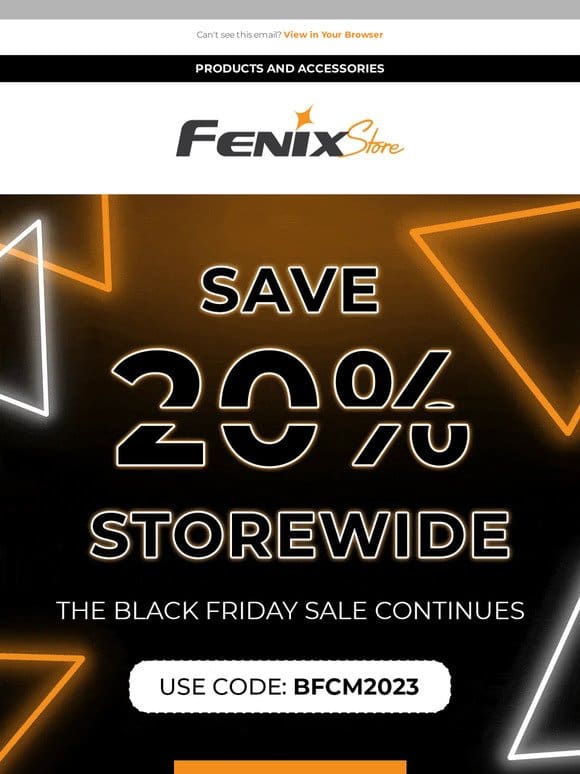 There’s still time to SAVE 20%