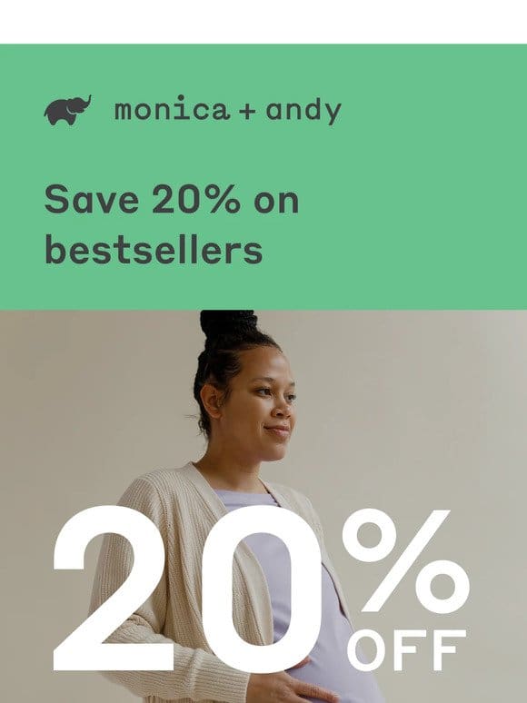 This 20% off code is just for you