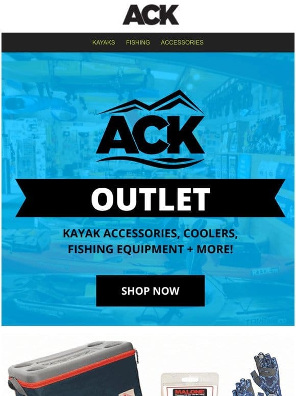 This Cyber Monday， Shop the ACK Outlet