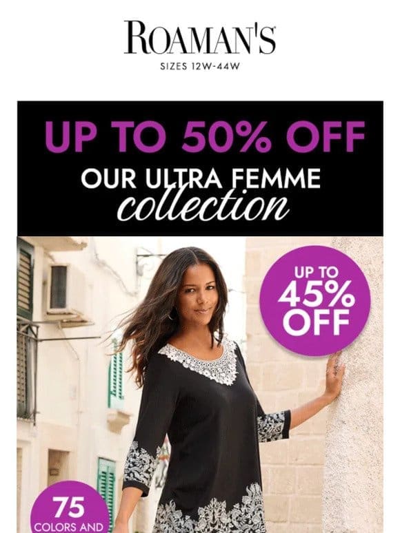 This Just In: Ultra Femme Tops as low as $17.99!