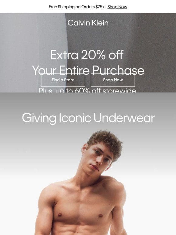 This Weekend – 20% off Your Entire Purchase
