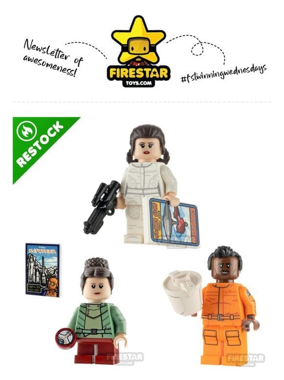 This Week’s Must-Have Minifigure Restocks at FireStar Toys!