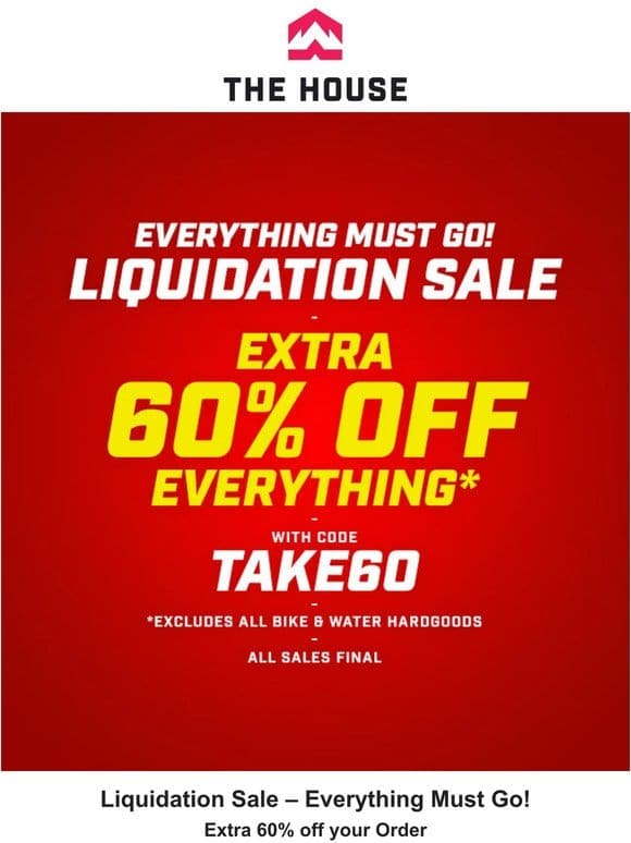 Time Is Running Out! EXTRA 60% OFF SITE WIDE