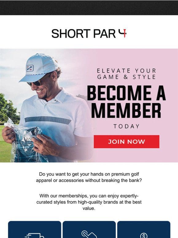 Time To Elevate Your Golf Game & Style