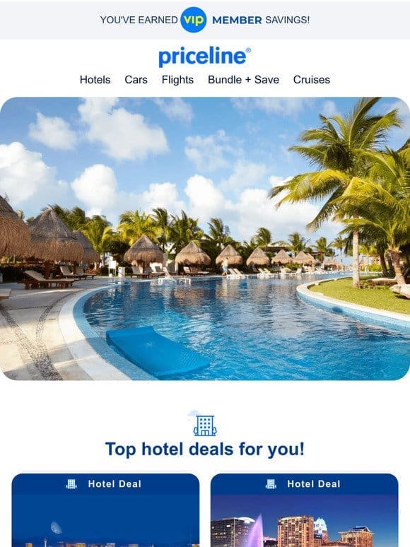 Time to Spoil Yourself! Hotels at low prices!