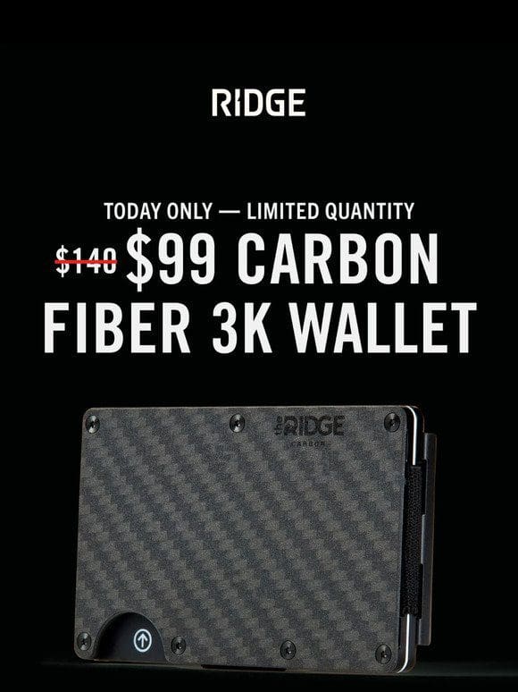 Today ONLY: $40 Off Carbon Fiber 3k