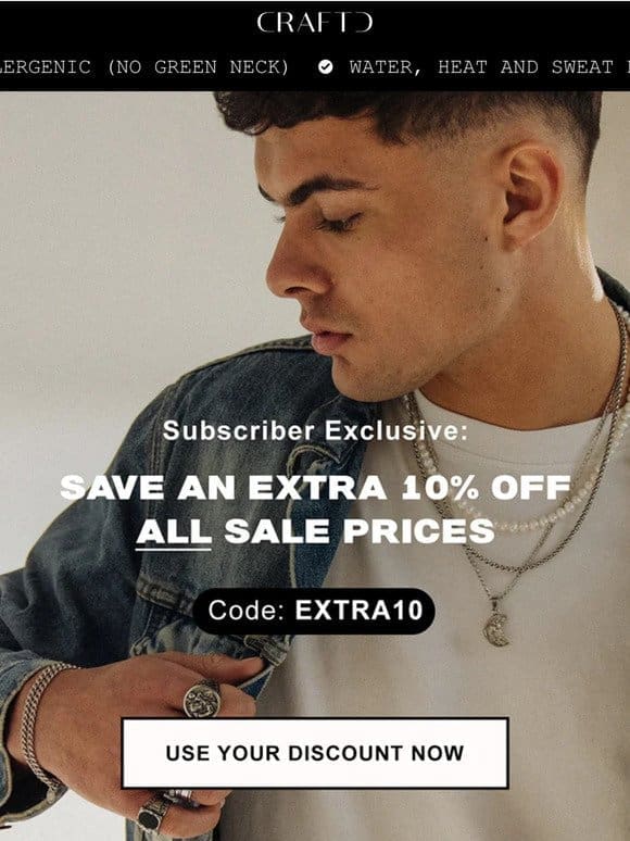 Today Only: Extra 10% OFF Sale Prices