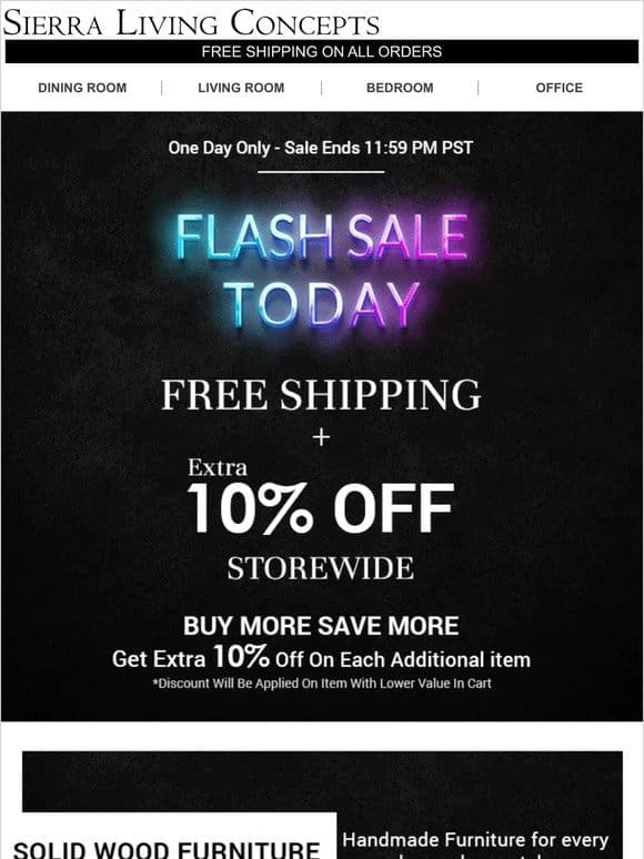 Today Only: Flash Sale Bonanza for Quick-Acting Shoppers