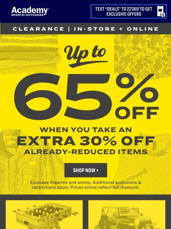 Today | Shop up to 65% Off CLEARANCE