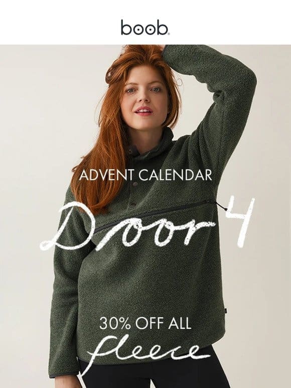 Today only: 30% off all wool pile sweaters