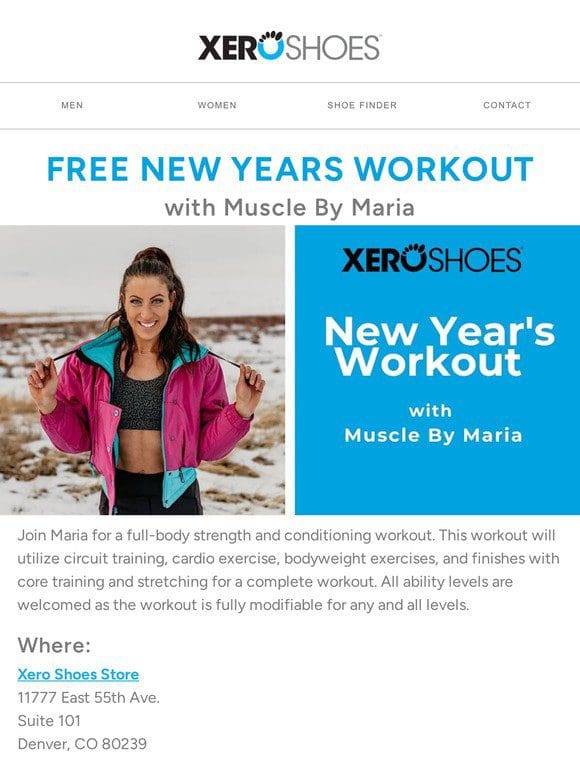 Tomorrow: A Free New Year’s Workout with Muscle By Maria