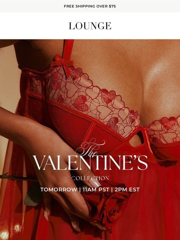 Tomorrow: The Valentine’s Collection