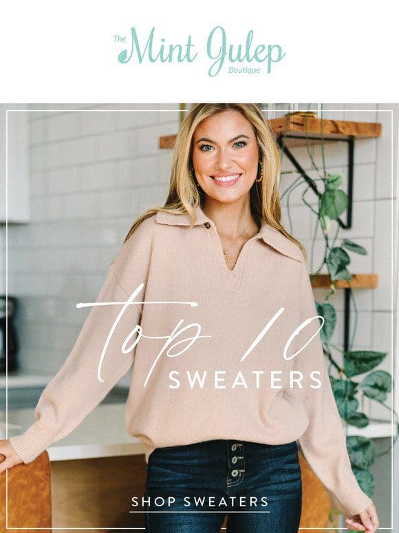 Top 10 Sweaters