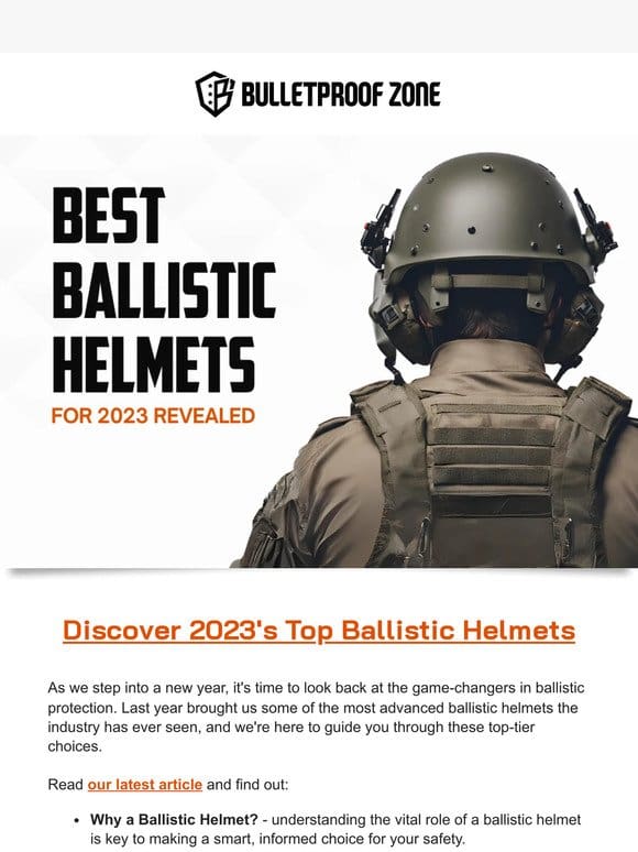 Top 5 Best Ballistic Helmets you should check out right now.