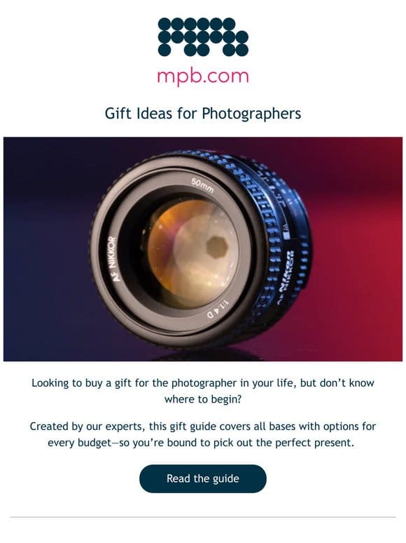 Top Gift Ideas for Photographers