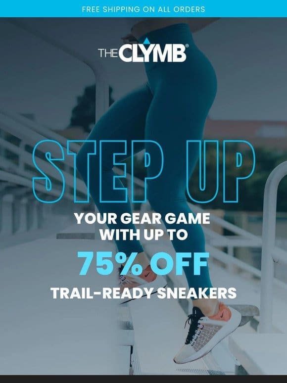 Trail-Ready Sneakers Up To 75% OFF!