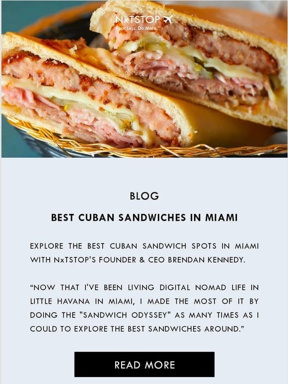 Travel Tuesday: Best Cuban Sandwiches in Miami