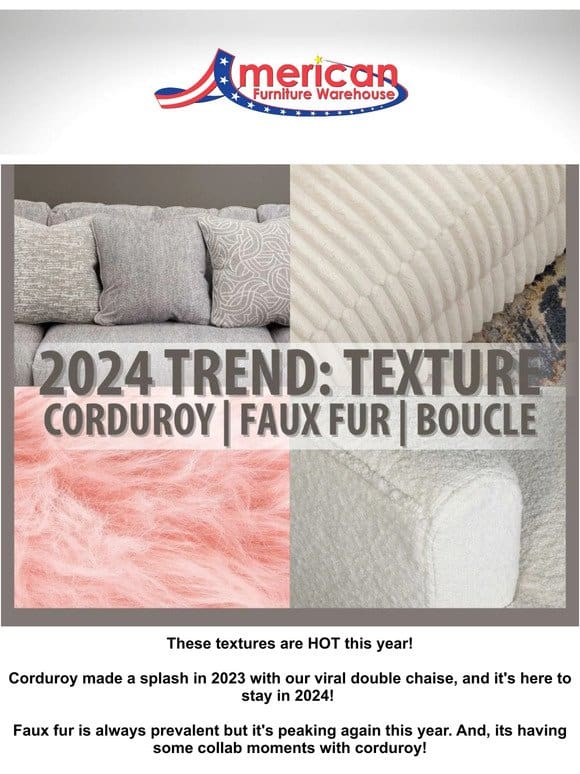 Trend Alert   Texture trends in 2024