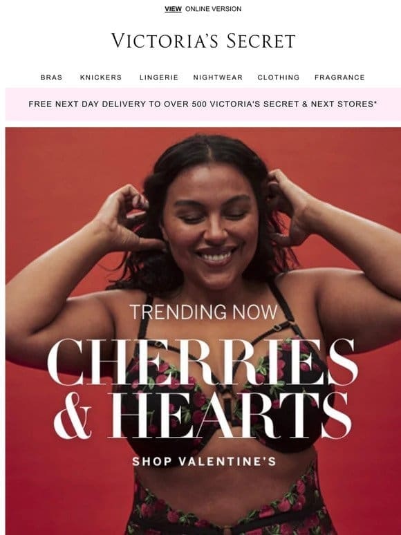 Trending Now: Cherries & Hearts