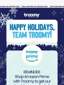 Try Troomy with Prime Deals✨