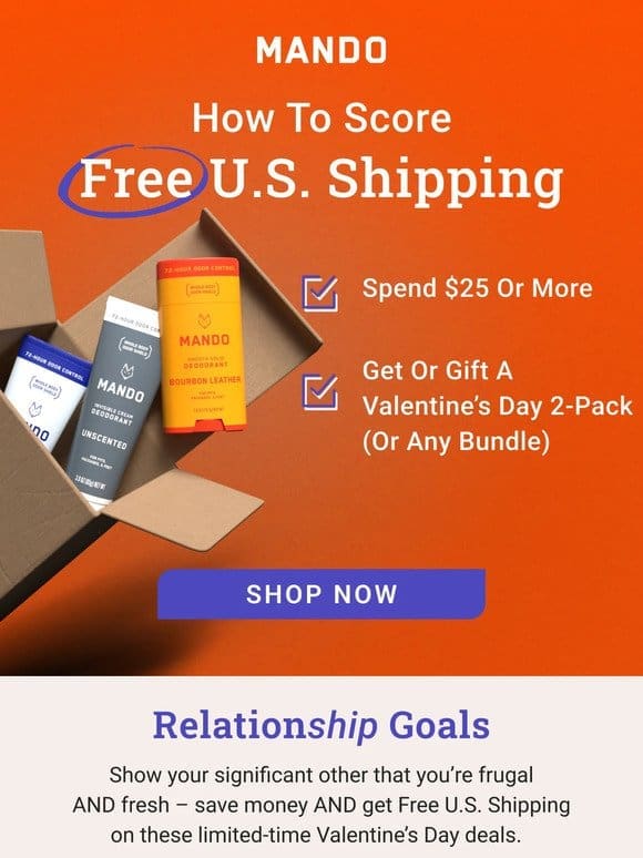 Try this one weird trick to unlock Free U.S. Shipping