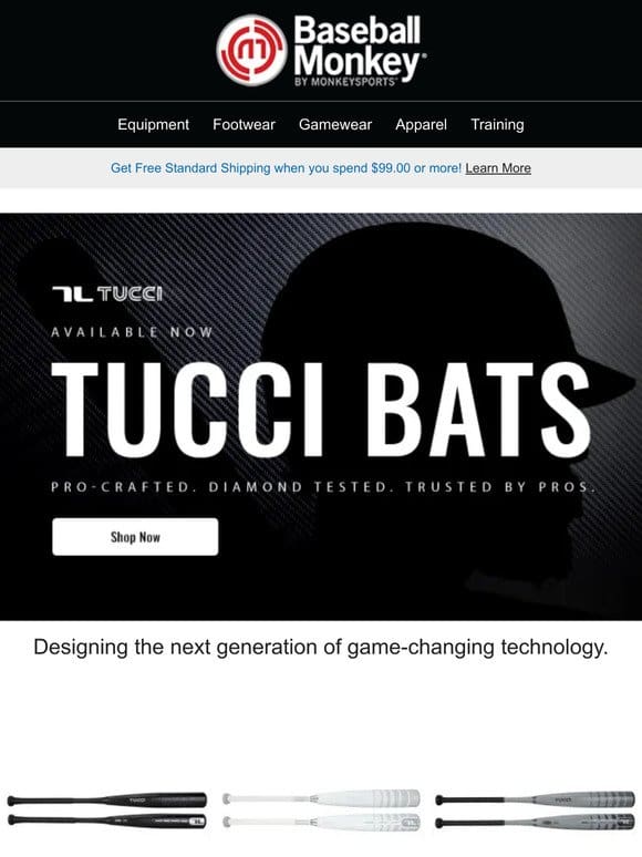 Tucci Bats:   Designing the Next Generation of Game-Changing Technology