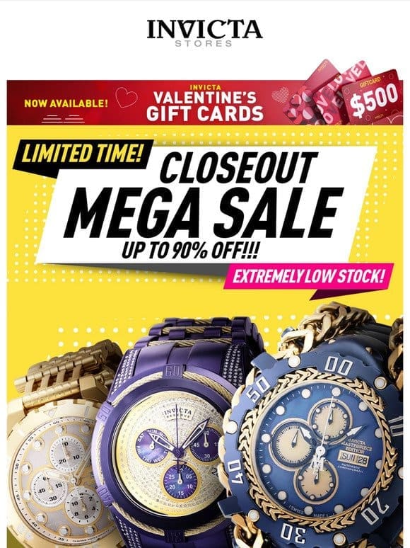 UP TO 90% OFF❗️CLOSEOUT MEGA SALE Very Limited Time!!!