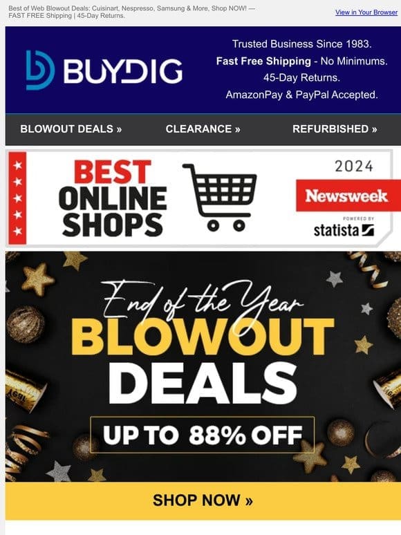 Unbeatable Best of Web Deals， Limited Time Only， Don’t Miss Out