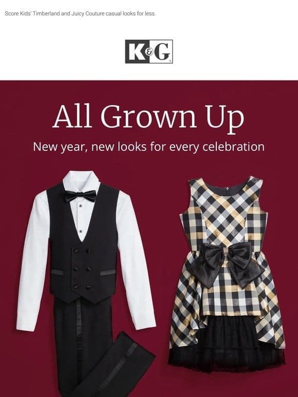 Unbeatable savings: Kids’ $32.99+ Dress Up Styles