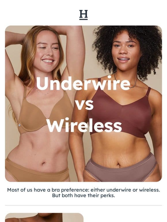 Underwire or wireless?