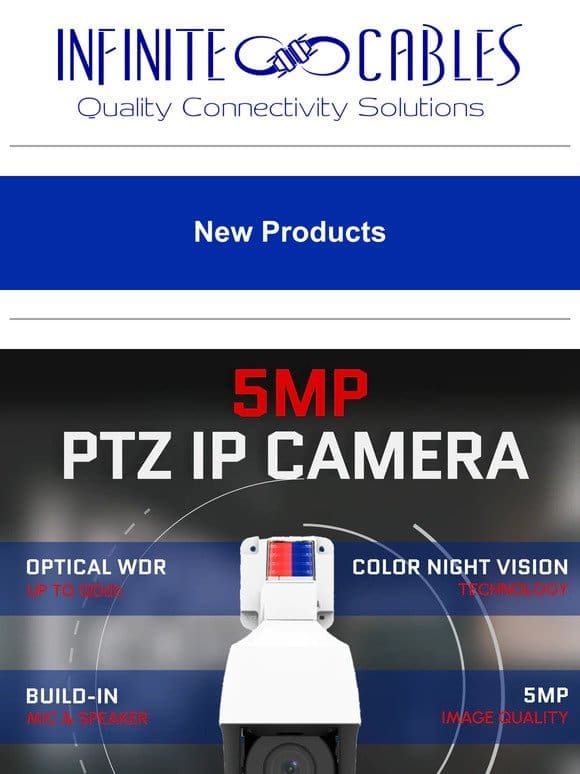 Unleash Precision Surveillance: 5MP PTZ IP Camera with 4x Optical Zoom!