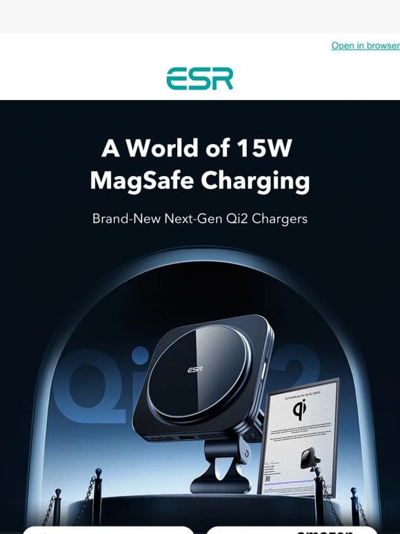 Unleash the full power of MagSafe with new Qi2 chargers | ESR